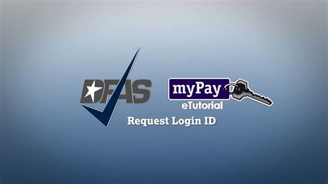 myapy|DFAS myPay: How to Request Your Login ID .